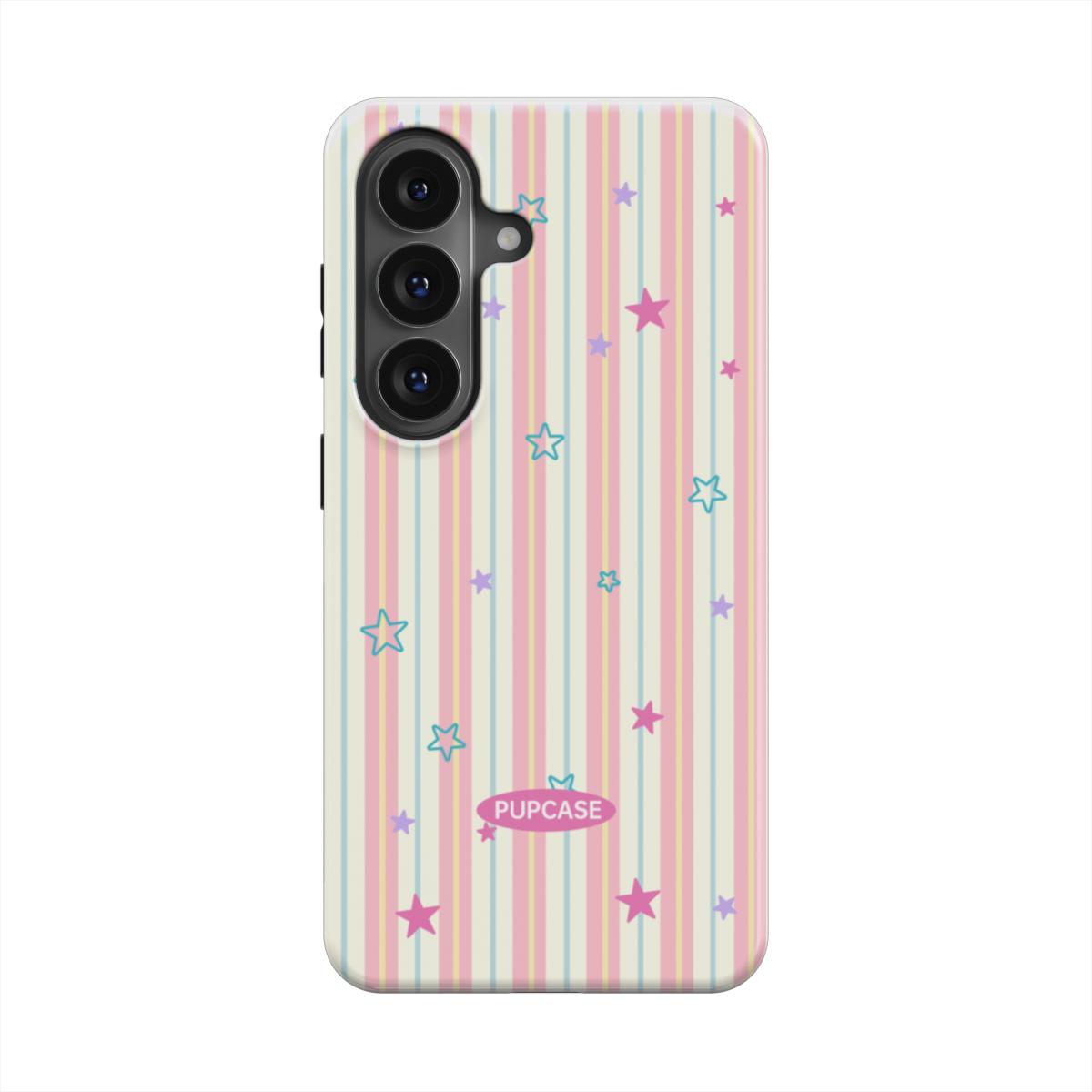Candy Star Stripe Magnetic Tough Phone Case | Samsung & Google Pixel