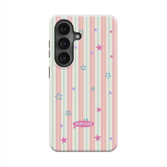 Candy Star Stripe Magnetic Tough Phone Case | Samsung & Google Pixel