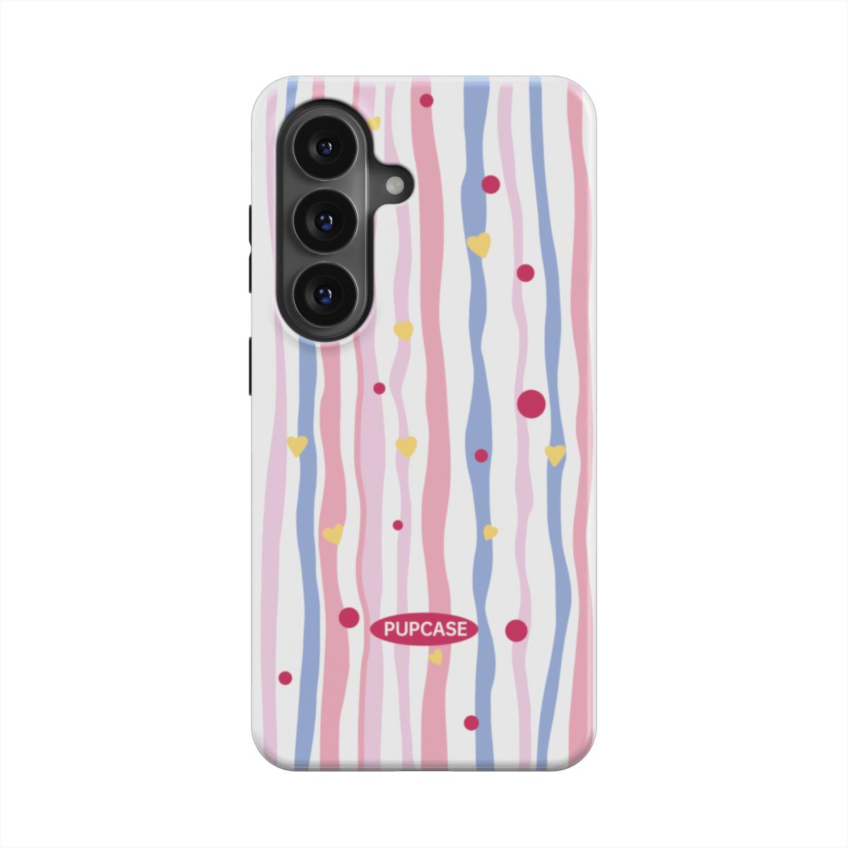 Sweetheart Stripe Magnetic Tough Phone Case | Samsung & Google Pixel