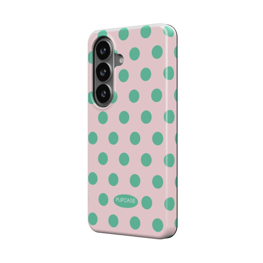 Cotton Candy Polka Dot  Magnetic Tough Phone Case | Samsung & Google Pixel