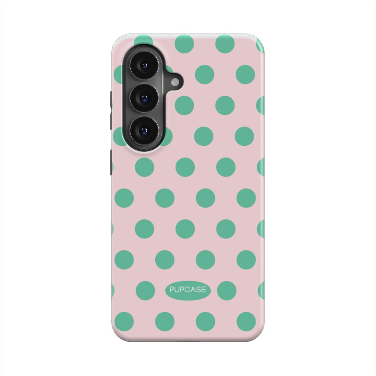 Cotton Candy Polka Dot  Magnetic Tough Phone Case | Samsung & Google Pixel