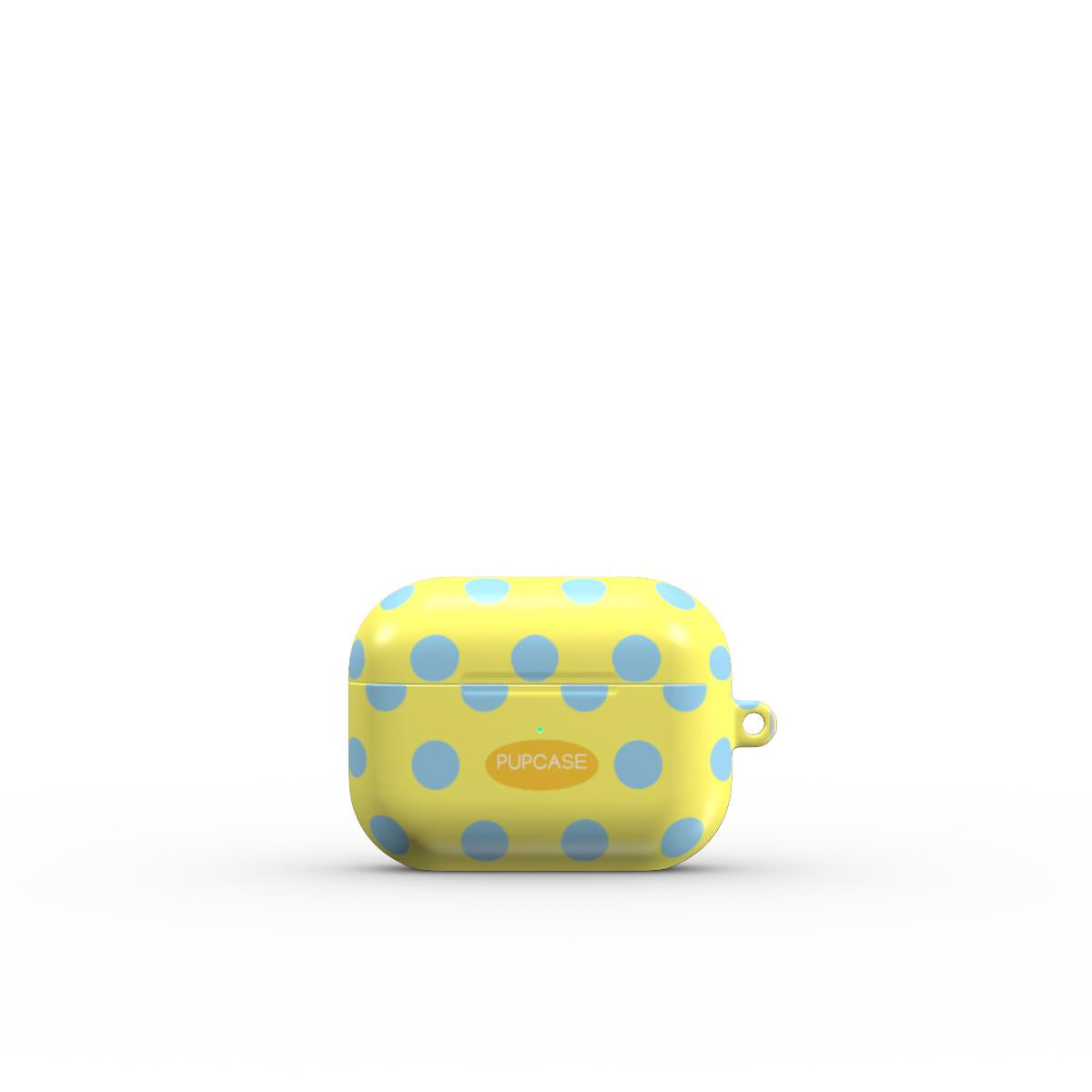 Lemon Fizzy Polka Dot AirPods Tough Case