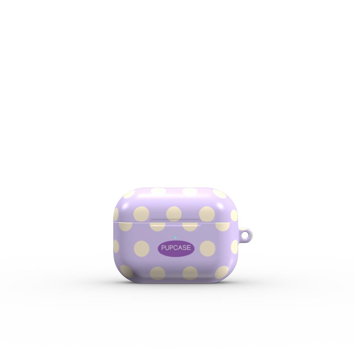 Grape Candy Floss Polka Dot AirPods Tough Case