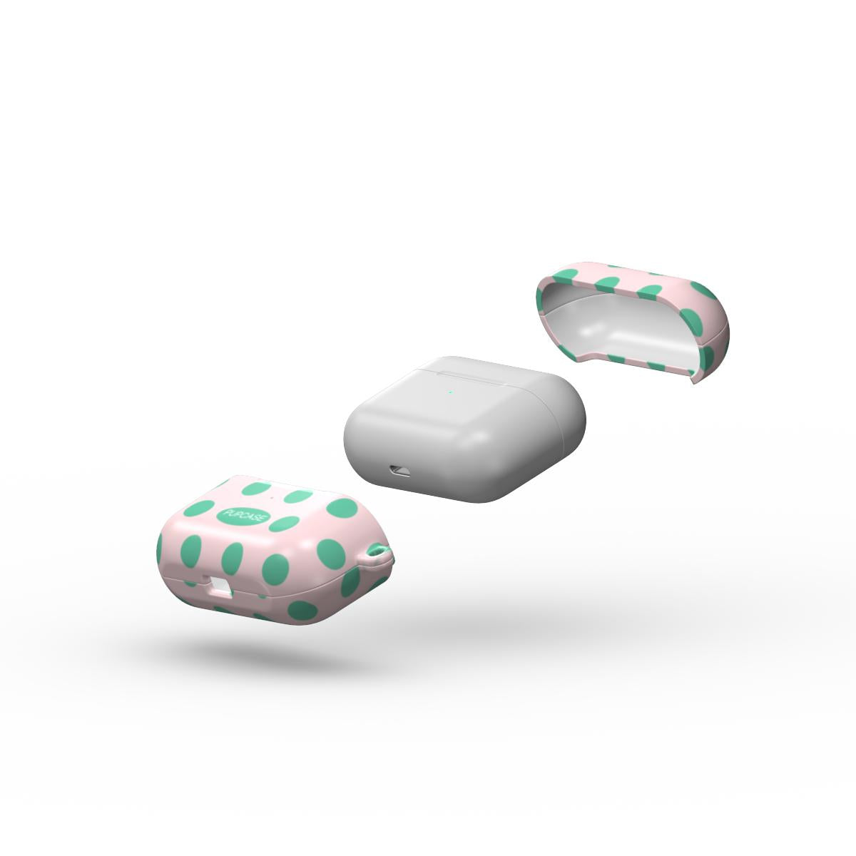 Cotton Candy Polka Dot AirPods Tough Case