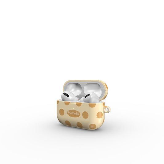 Caramel Cookie Dough Polka Dot AirPods Tough Case