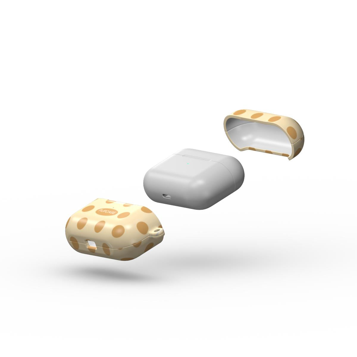 Caramel Cookie Dough Polka Dot AirPods Tough Case