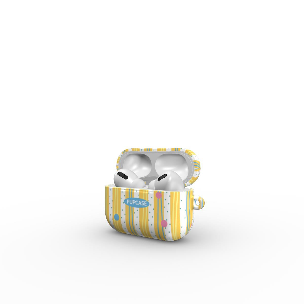 Sunny Dot Stripe AirPods Tough Case