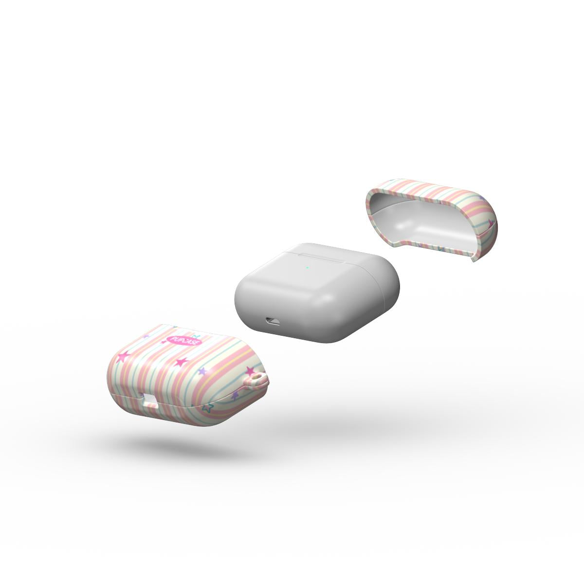 Candy Star Stripe AirPods Tough Case