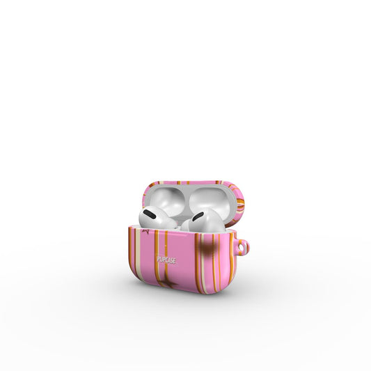 Retro Candy Stripe AirPods Tough Case