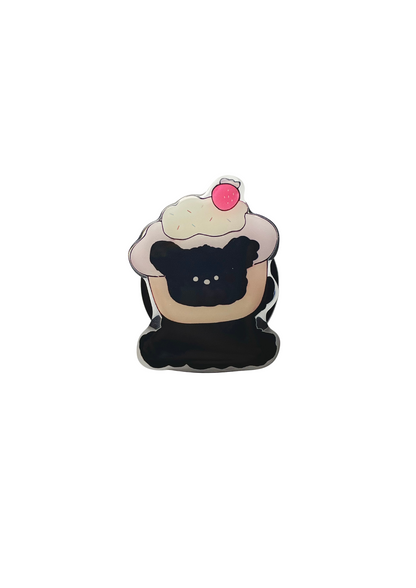Cocoa – Midnight Dessert Pup Magnetic Phone Grip