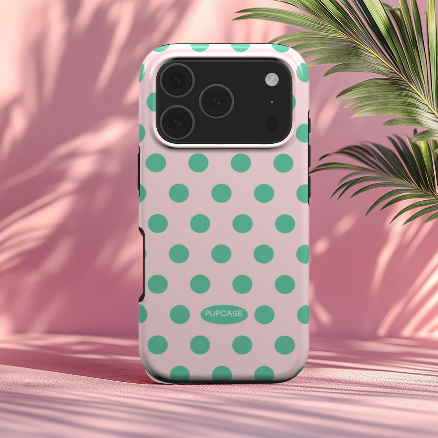 Cotton Candy Polka Dot MagSafe Phone Case for iPhone 12-17