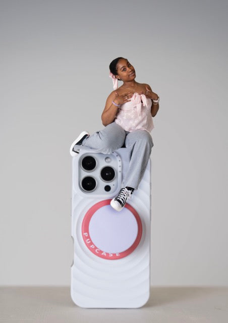 Lavender Dream Pop – Magnetic MagSafe Phone Grip and Stand