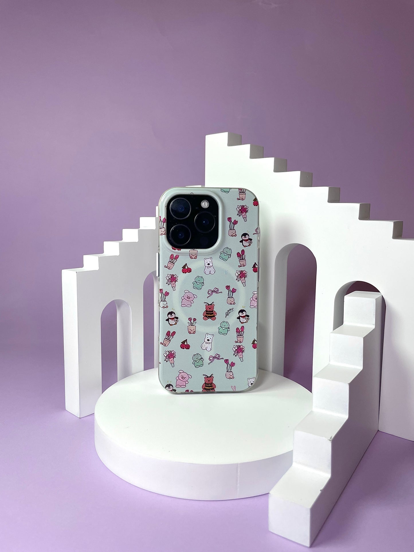 Westie Picnic MagSafe iPhone Case