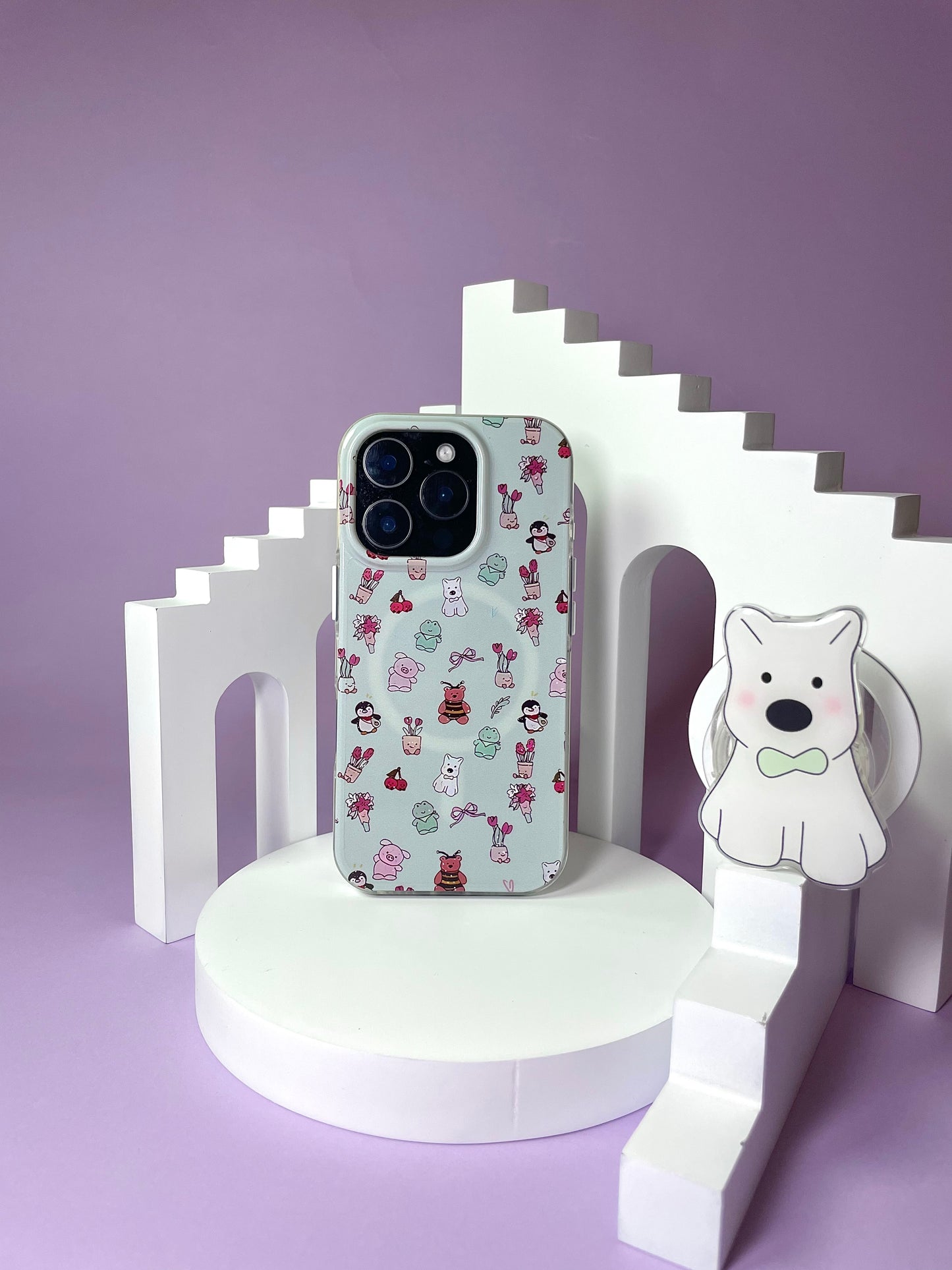 Westie Picnic MagSafe iPhone Case