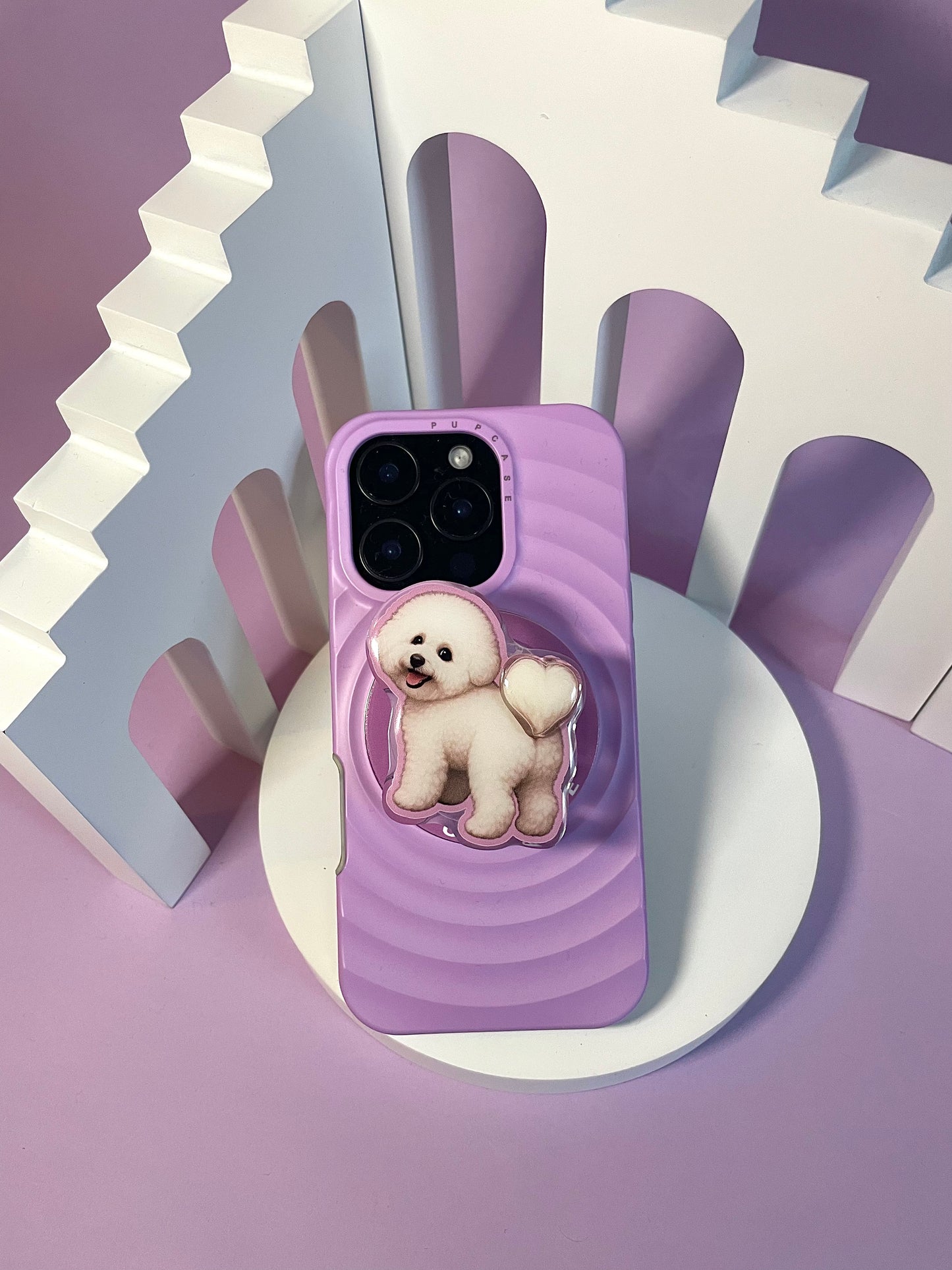 Bichon MagSafe Phone Grip and Stand