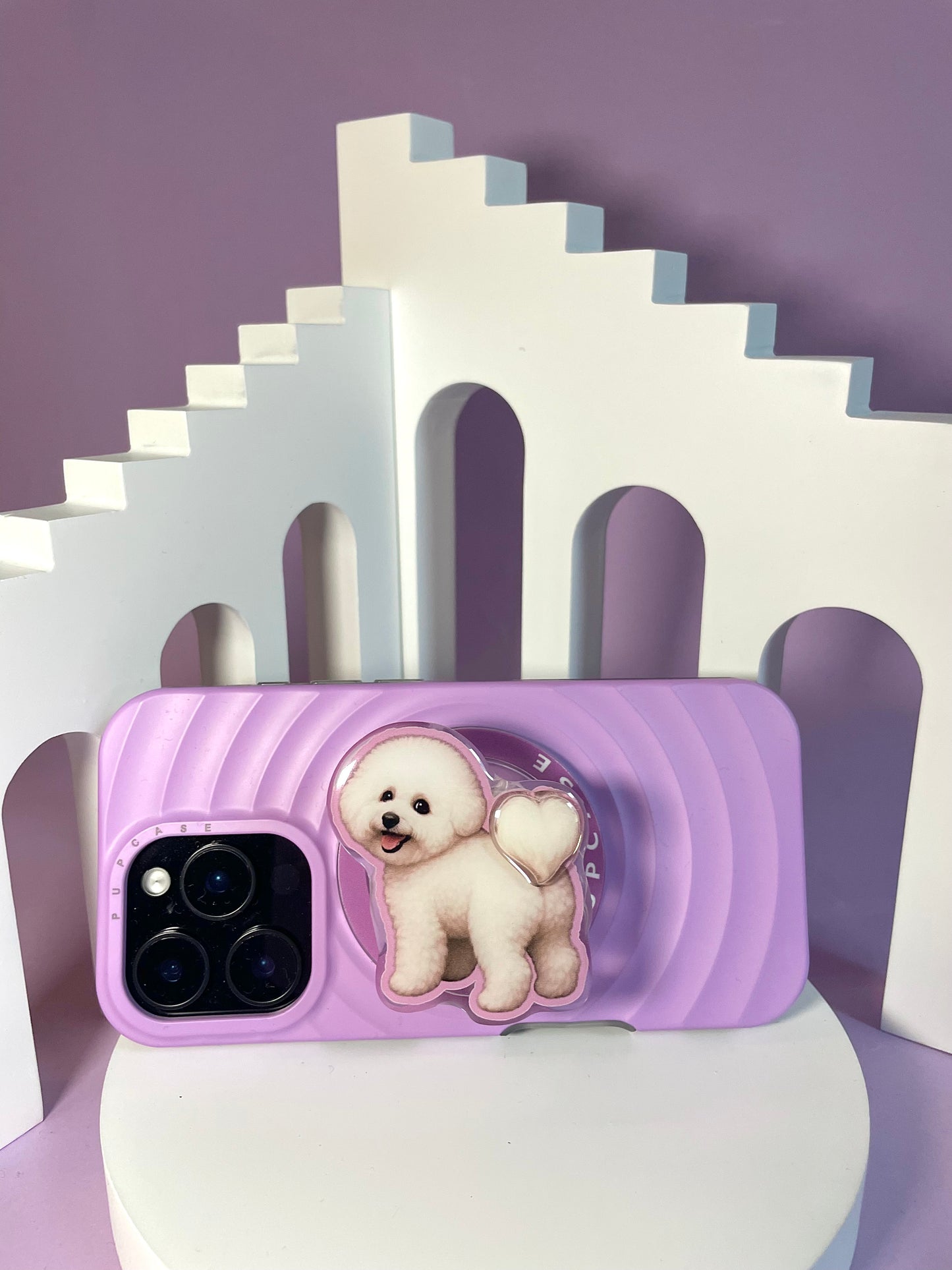 Bichon MagSafe Phone Grip and Stand
