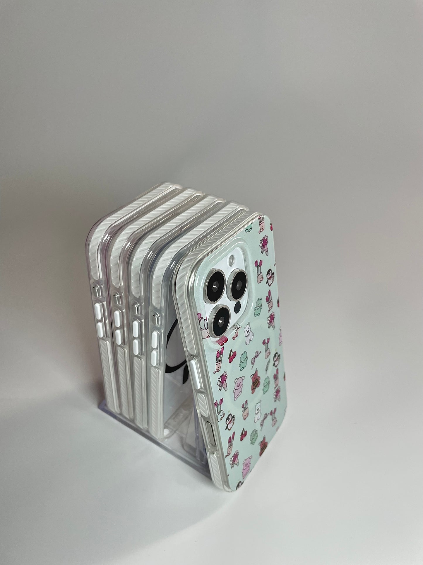 MagSafe Compatible iPhone Case - Westie's Spring Garden Picnic