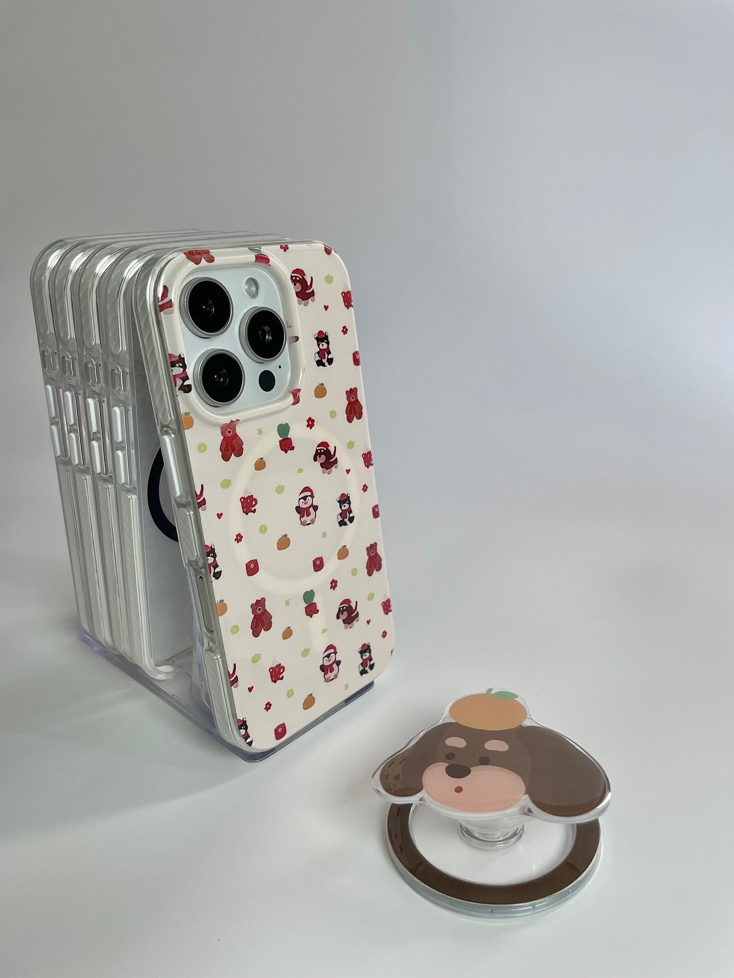 MagSafe Compatible iPhone Case - Spaniel’s Autumn Market