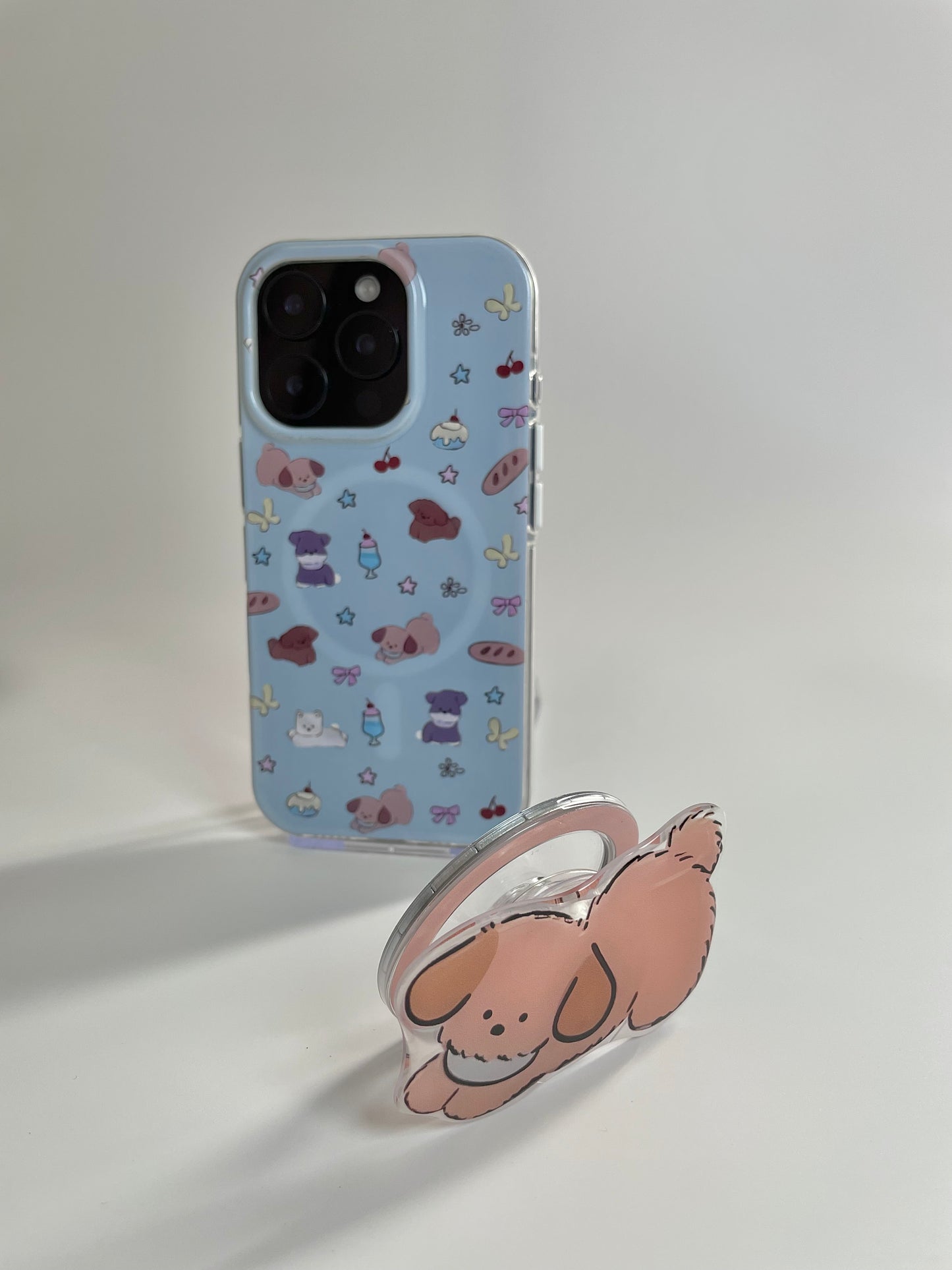 Toy Poodle’s Winter Wonderland - MagSafe Compatible iPhone Case