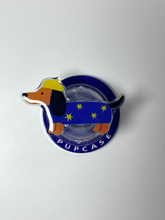 The Star Chaser Dachshund - Magnetic MagSafe Phone Grip & Stand for iPhone