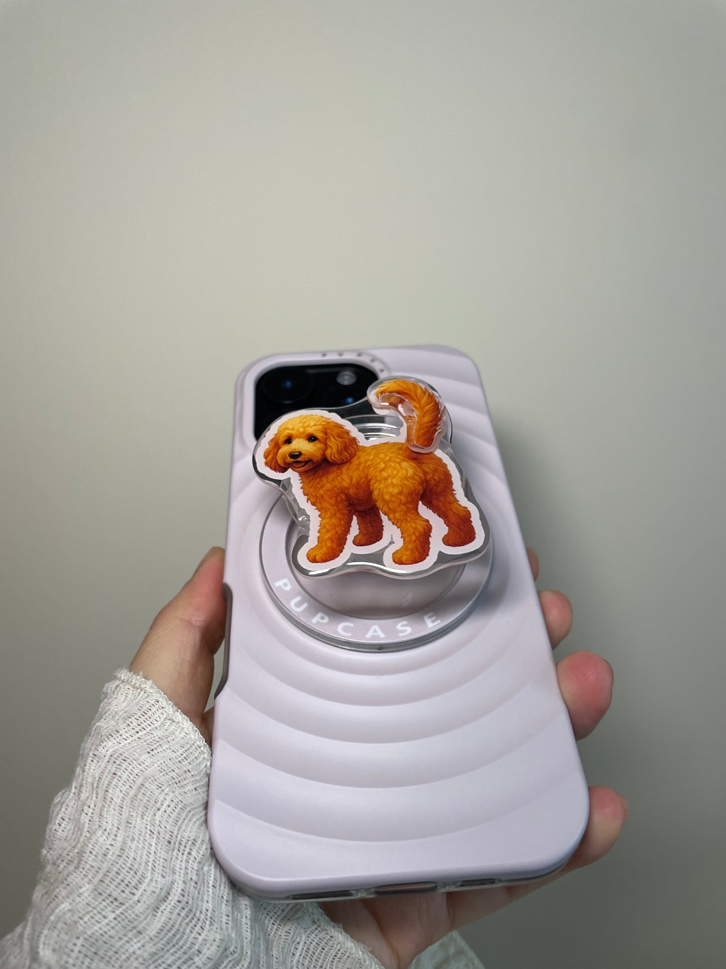 Poodle MagSafe Phone Grip – Cute Magnetic Stand & Grip for iPhone | PupCase