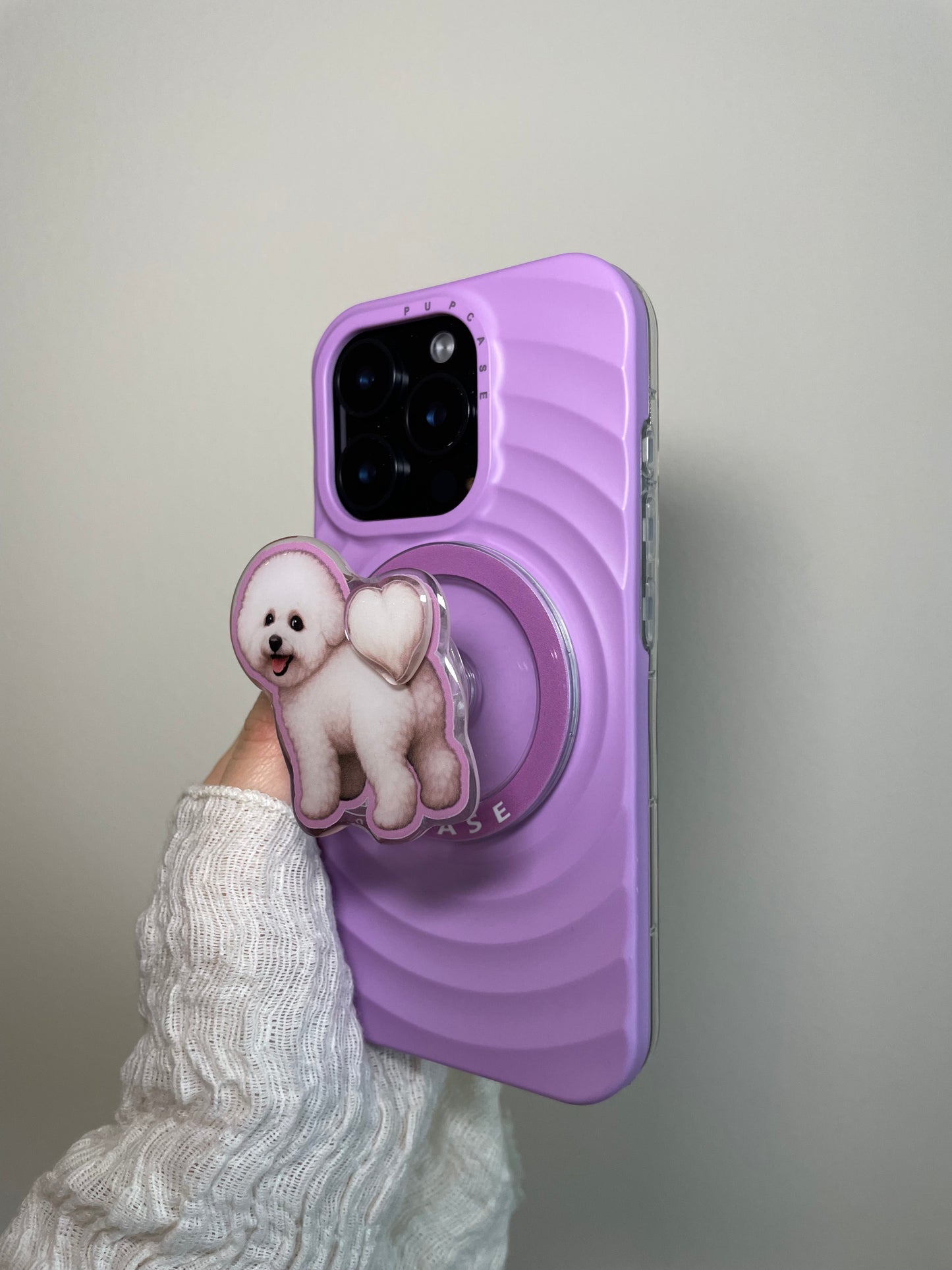 Bichon MagSafe Phone Grip and Stand