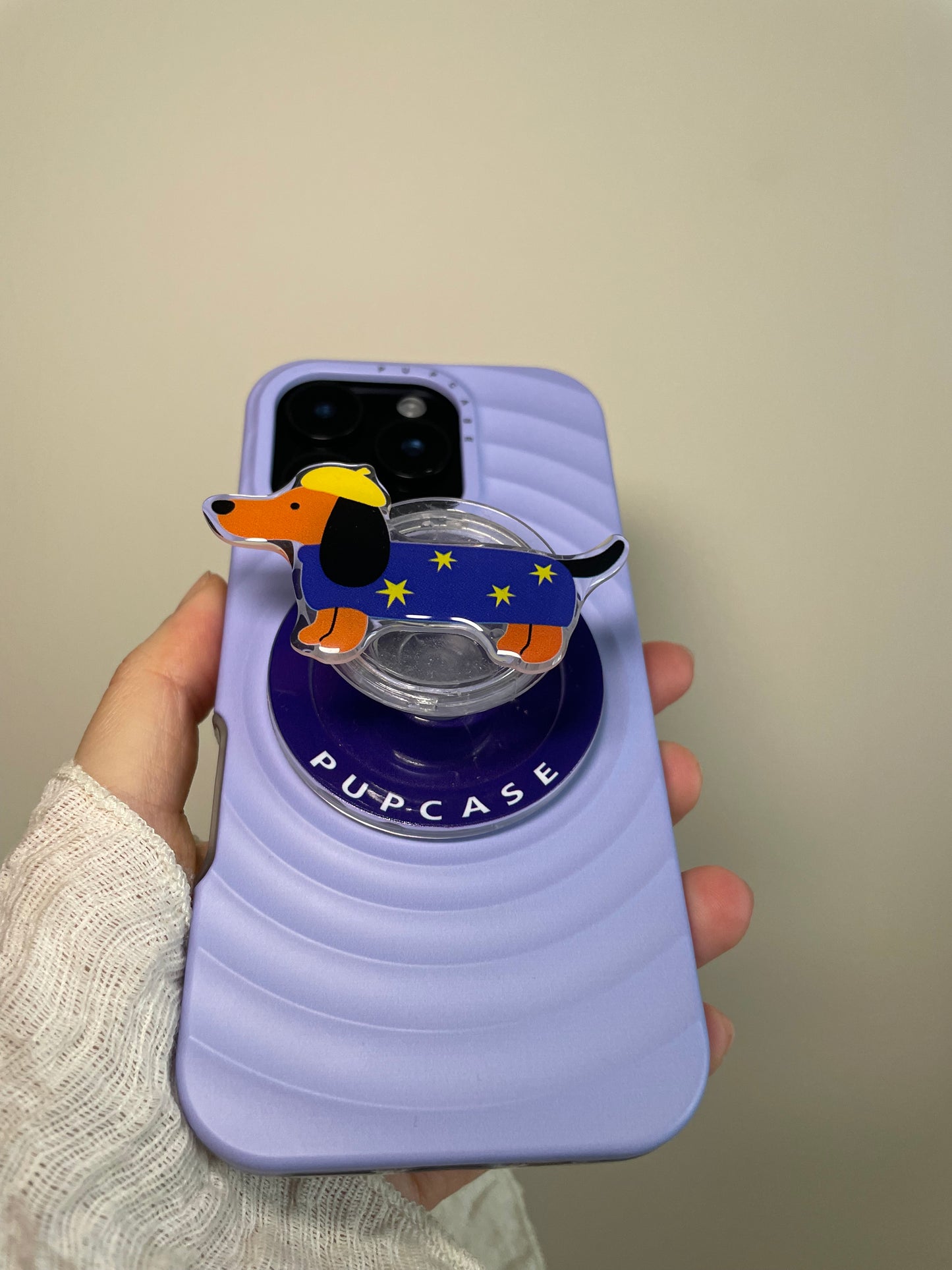 The Star Chaser Dachshund - Magnetic MagSafe Phone Grip & Stand for iPhone