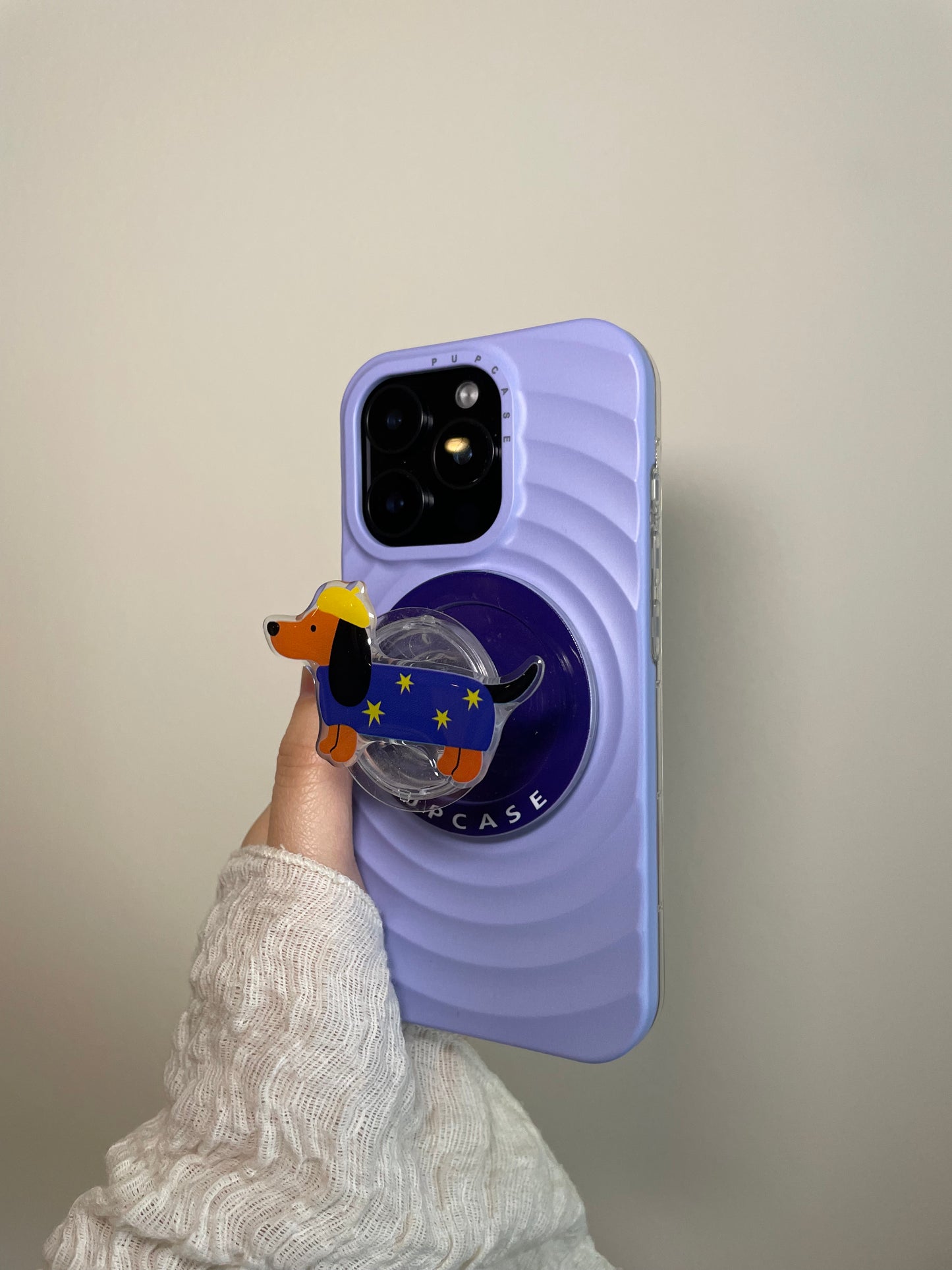 The Star Chaser Dachshund - Magnetic MagSafe Phone Grip & Stand for iPhone