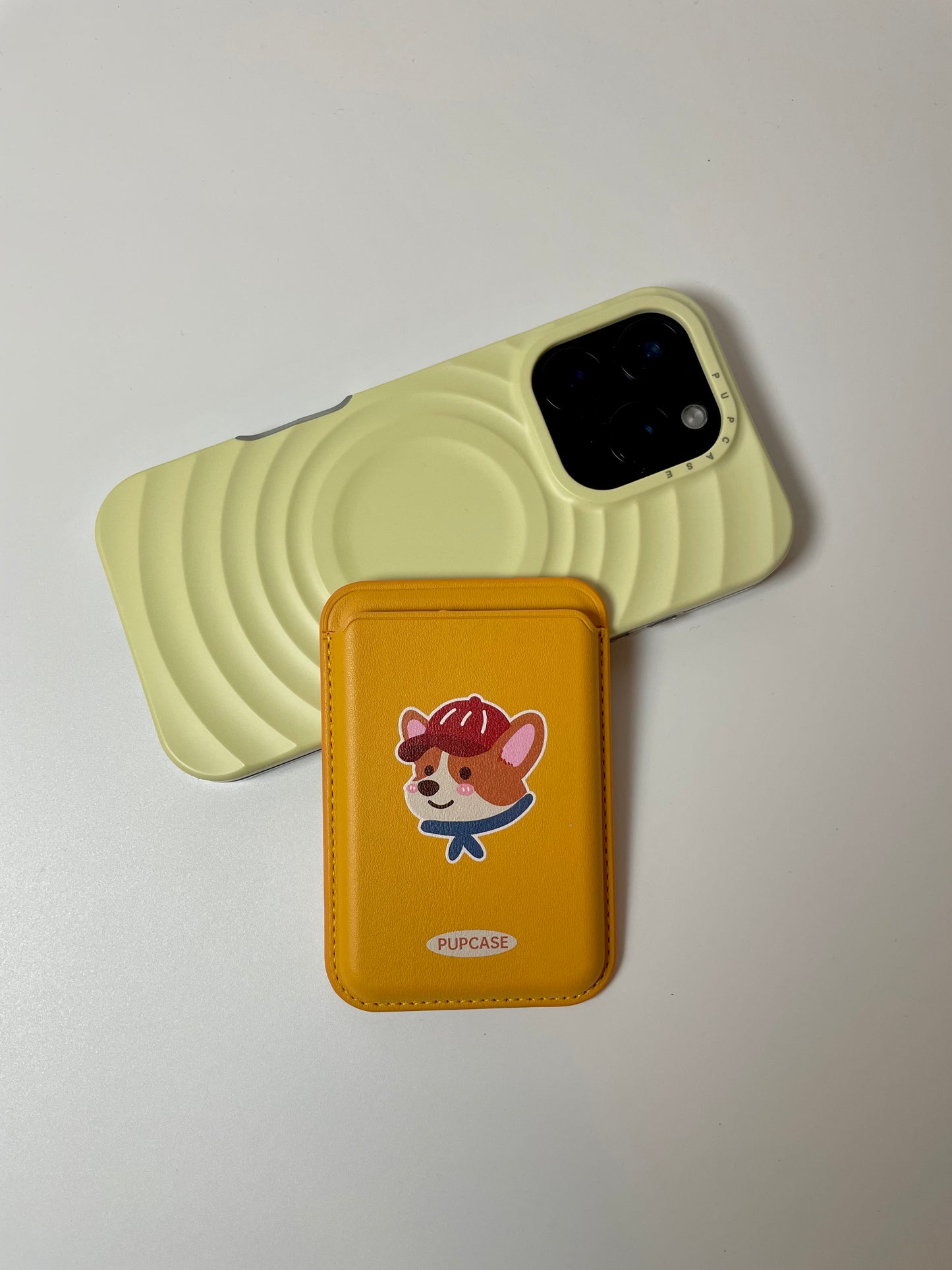 Sunny Corgi PupWallet - MagSafe Phone Wallet and Card Holder