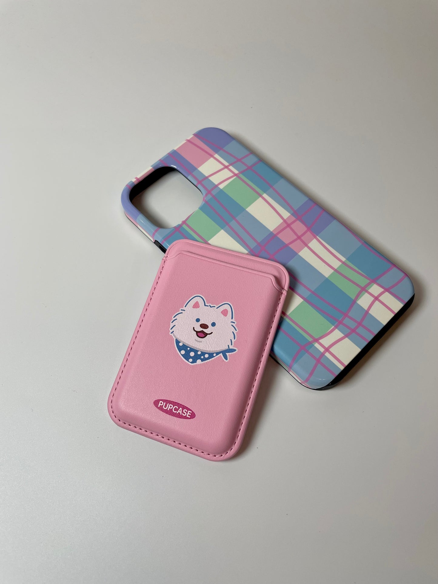 Bubblegum Samo PupWallet - MagSafe Phone Wallet and Card Holder