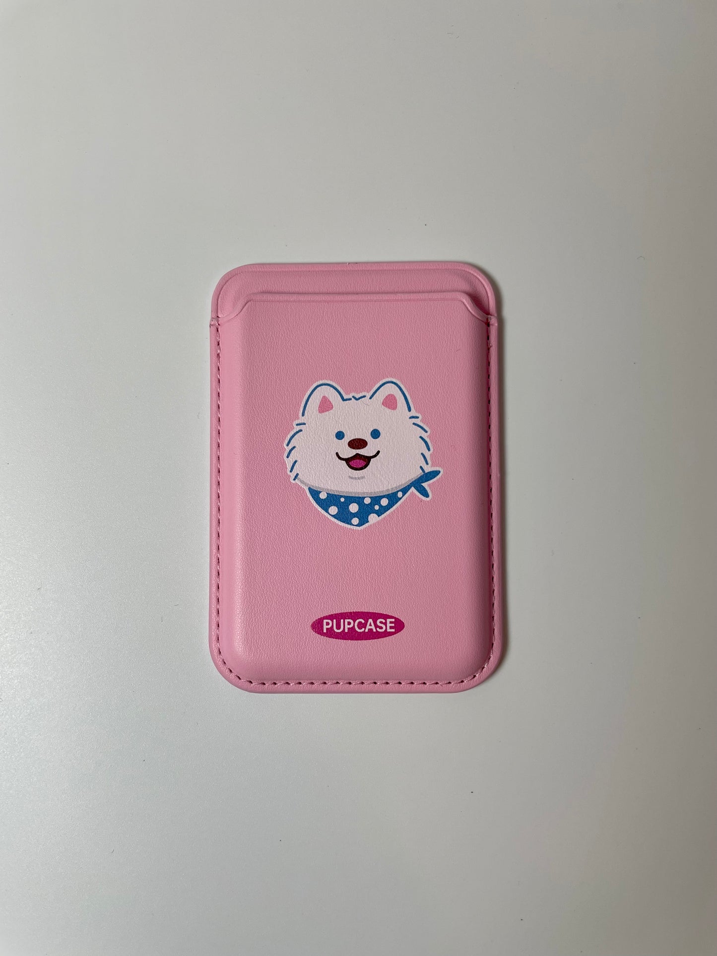 Bubblegum Samo PupWallet - MagSafe Phone Wallet and Card Holder
