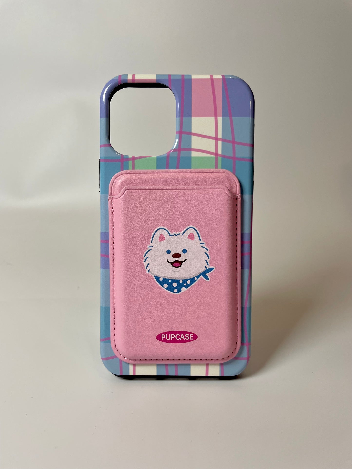 Bubblegum Samo PupWallet - MagSafe Phone Wallet and Card Holder