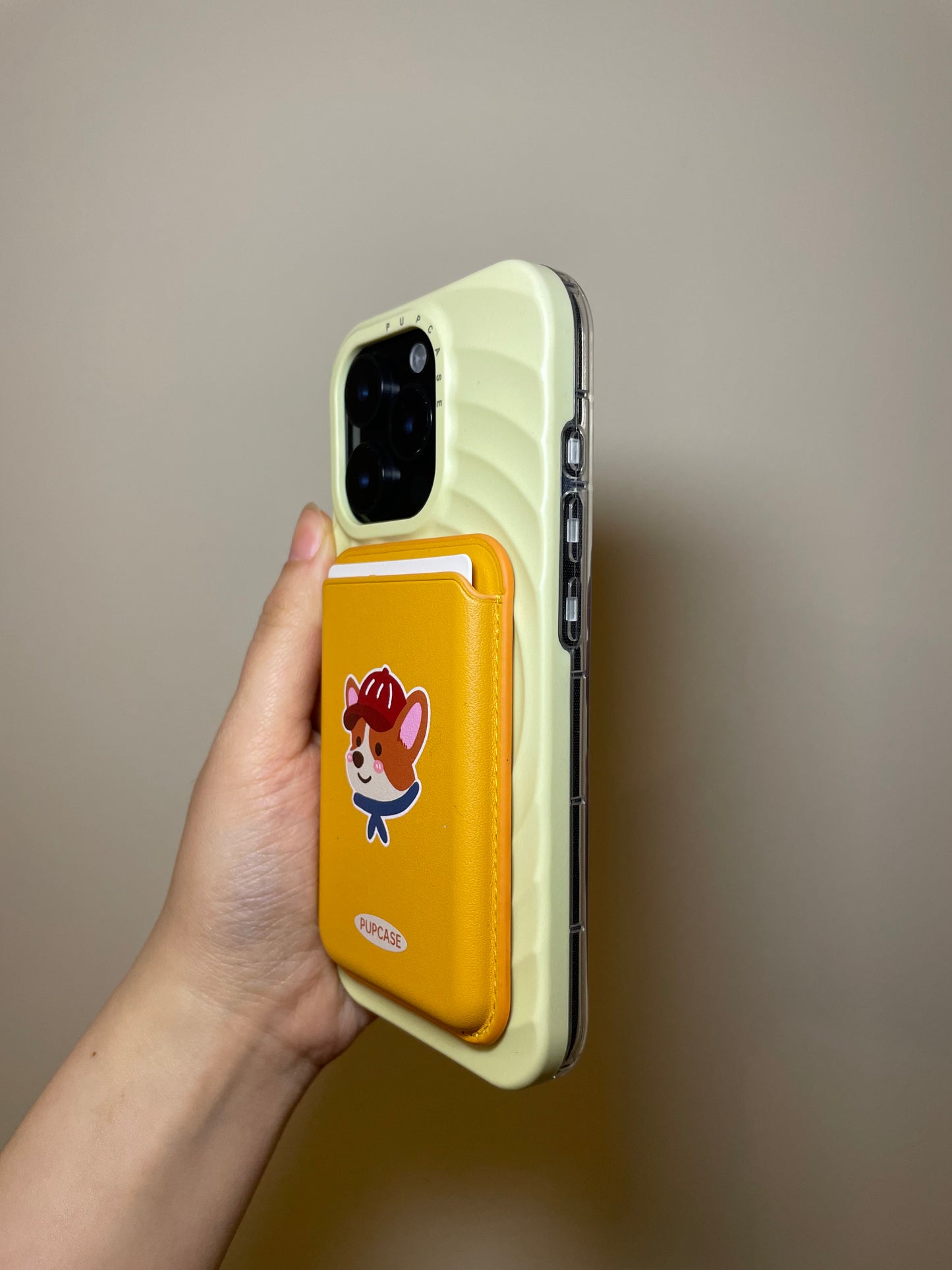 Sunny Corgi PupWallet - MagSafe Phone Wallet and Card Holder