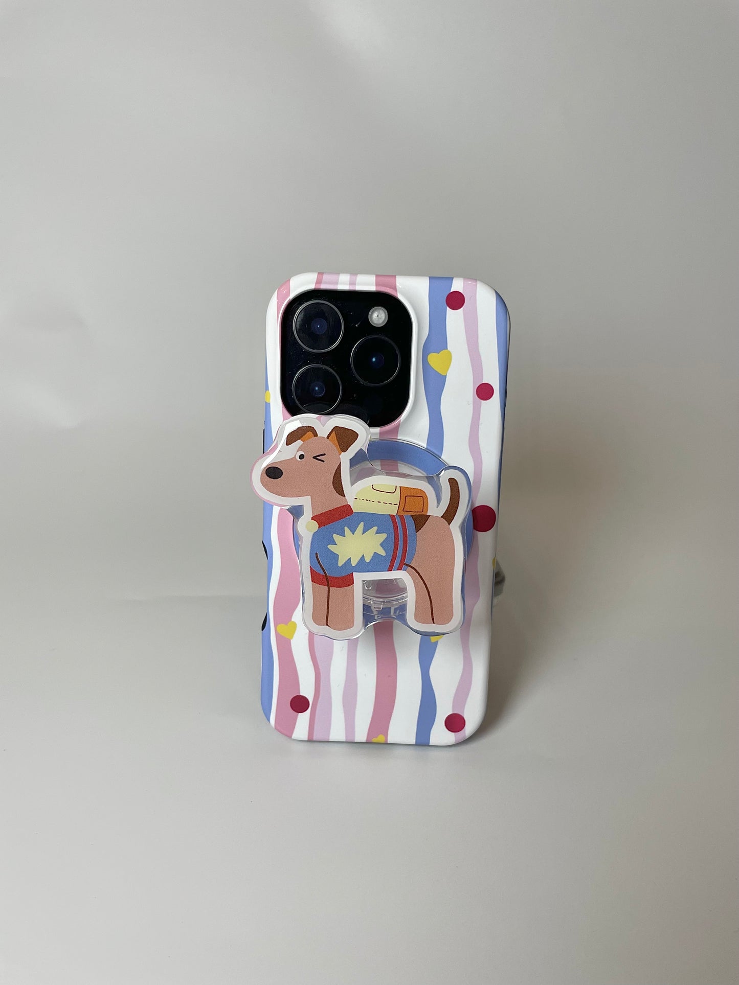 Off We Go - Airedale Adventures Magnetic Phone Grip and Stand