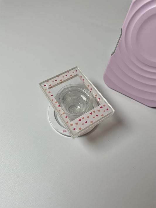 Personalised Polaroid-Style Photo Frame Phone Grip | Custom Memory Stand