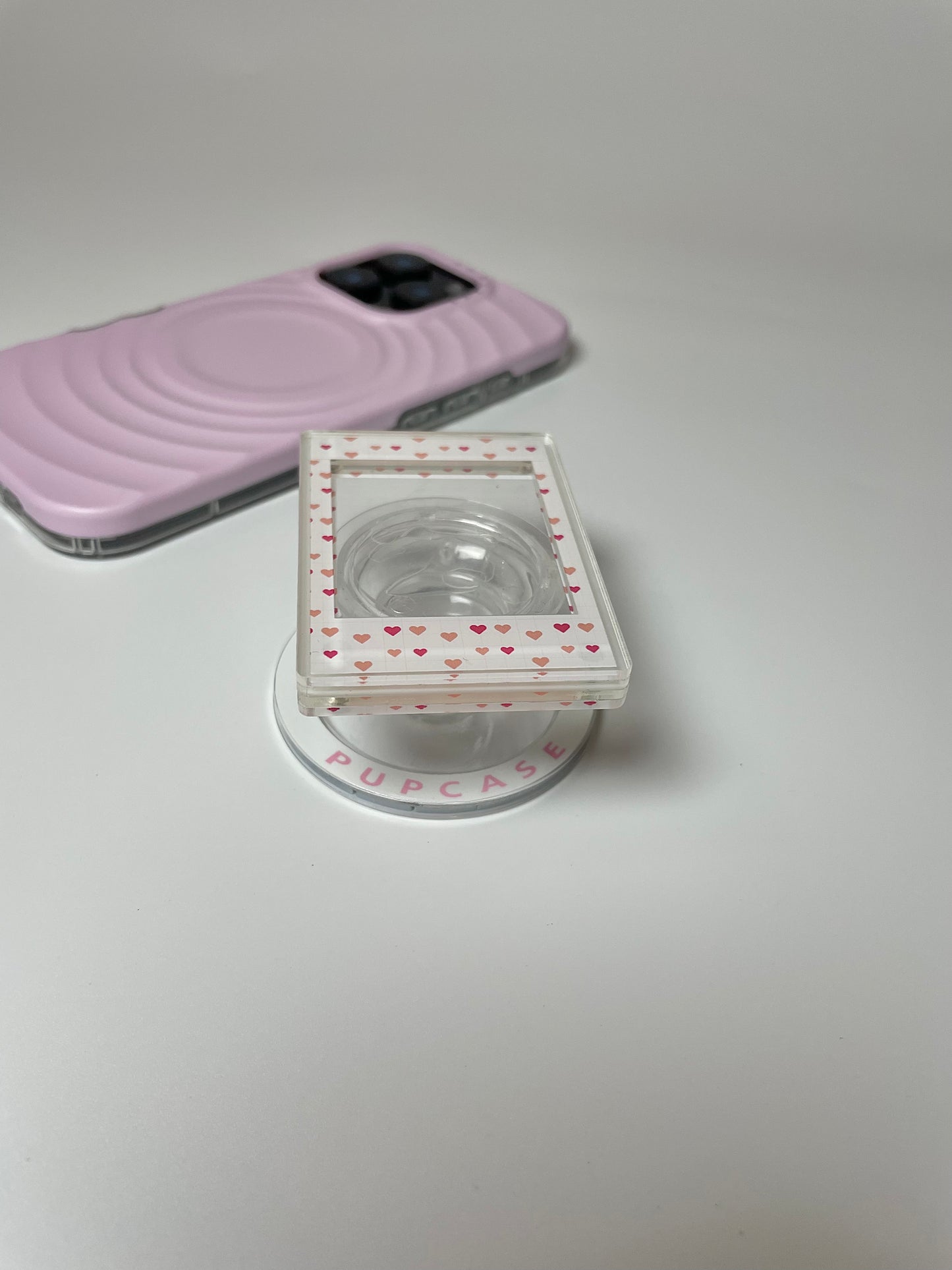 Personalised Polaroid-Style Photo Frame Phone Grip | Custom Memory Stand